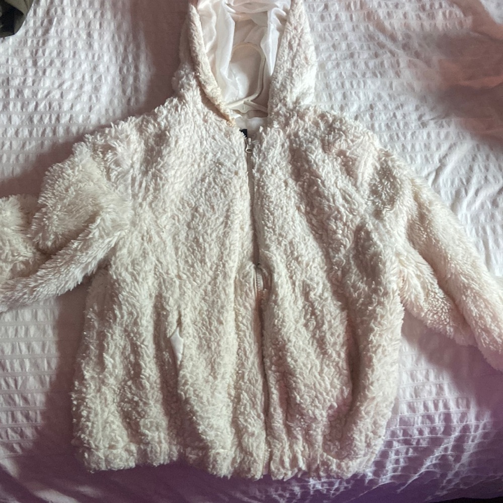 Fury white sweater